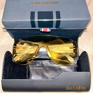CARRERA Unisex Gold Sunglasses